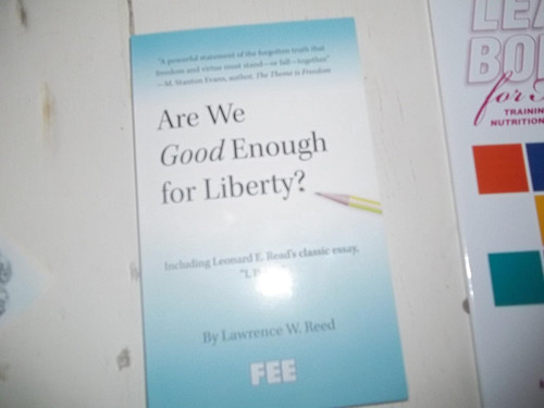 Are We Good Enough for Liberty?