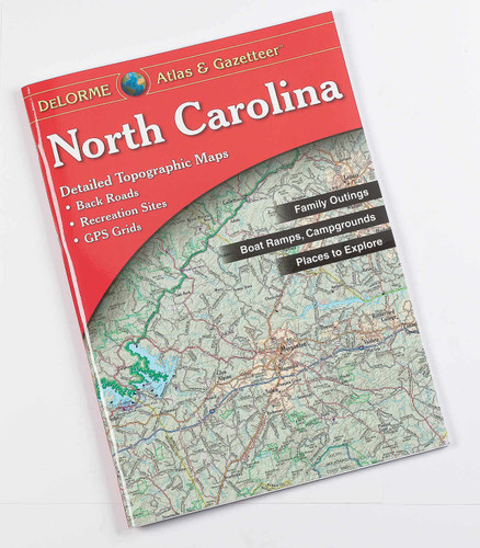 North Carolina Atlas & Gazetteer (Delorme Atlas & Gazetteer)