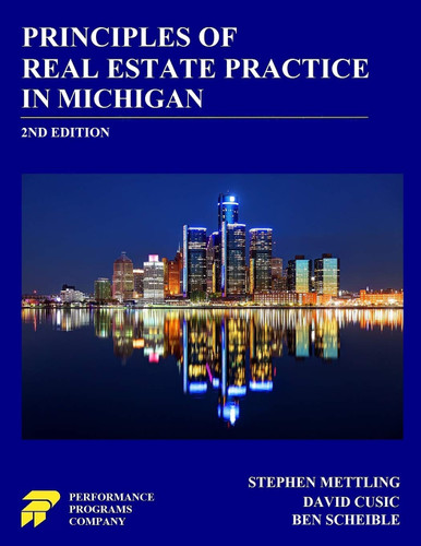 Principles of Real Estate Practice in Michigan: