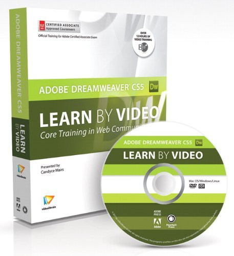 Learn Adobe Dreamweaver Cs5 By Video
