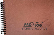 Pro-Log Fishing Records Log Book with Faux Leather Cover