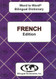 English-French & French-English Word-to-Word Dictionary: Suitable for