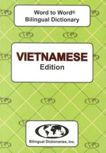 Vietnamese edition Word To Word Bilingual Dictionary