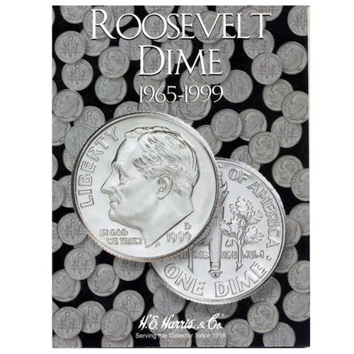 Roosevelt Dime Folder 1965-1999