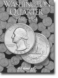 Washington Quarters Folder 1948-1964