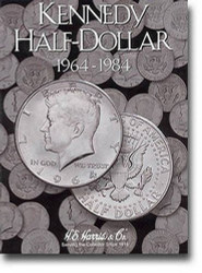 Kennedy Half Dollar Folder 1964-1984
