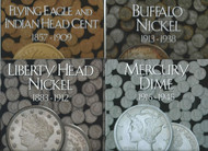 Indian Cents Folder 1857-1909 (Flying Eagle)