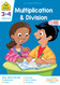 School Zone - Multiplication & Division Workbook - 32 Pages Ages 8 to