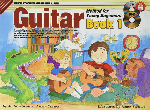CP18322 - Progressive Guitar Method for Young Beginners Book 1 -