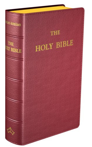 The Holy Bible Douay-Rheims Edition Pocket size Flexible cover