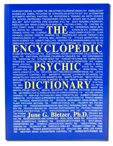 The Encyclopedic Psychic Dictionary