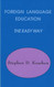 Foreign Language Education the Easy Way