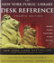 The New York Public Library Desk Reference
