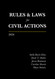 Rules and Laws for Civil Actions: 2024 Rules and Laws for Civil Actions: 2024