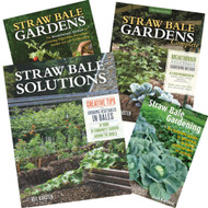 STRAW BALE GARDENS Collection of four books by Karsten from his