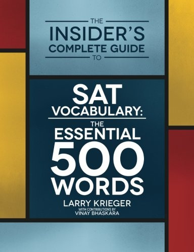 The Insider's Complete Guide to SAT Vocabulary