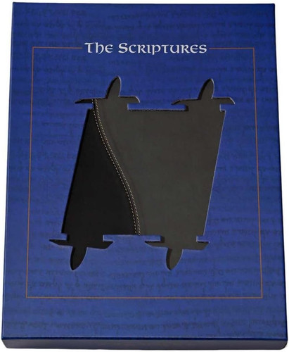 The Scriptures Large Print Duotone Charcoal Edition (ISR)