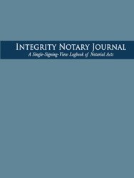 Integrity Notary Journal