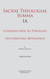 Sacrae Theologiae Summa IA: Introduction to Theology. On Christian