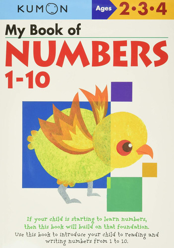 Kumon My Book of Numbers 1-10 Ages 2-4