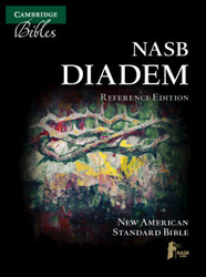 NASB Diadem Reference Edition Black Leather
