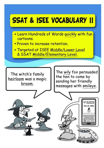 SSAT & ISEE Vocabulary II