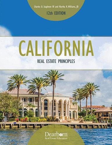 California Real Estate Principles 12th Edition