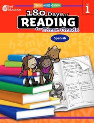 180 Days of Reading for First Grade - Children's Spanish Workbook