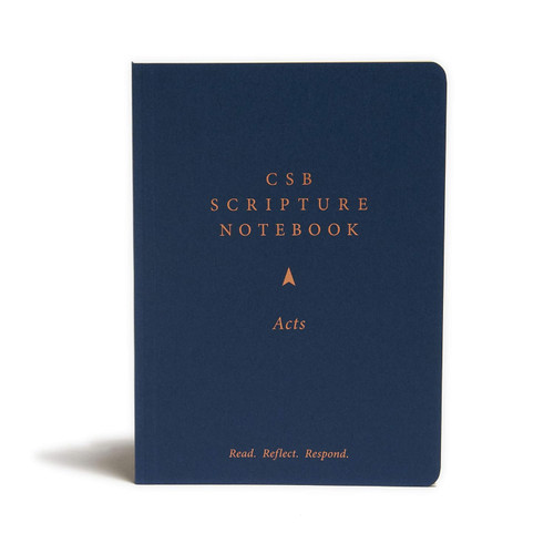 CSB Scripture Notebook Acts: Read. Reflect. Respond.