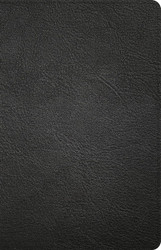 NASB Large Print Personal Size Reference Bible Black Genuine Leather
