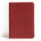 NASB Compact Reference Bible Burgundy LeatherTouch Red Letter