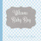 Baby Shower Guest Book Welcome Baby Boy