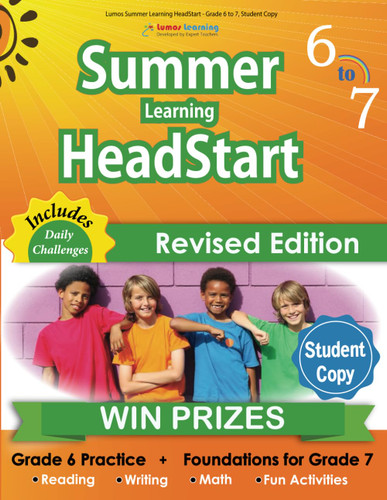 Lumos Summer Learning HeadStart - Grade 6 to 7 Student Copy