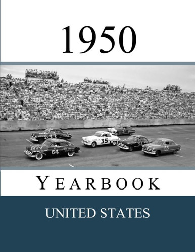 1950 US Yearbook: Original book full of facts and figures from 1950 -