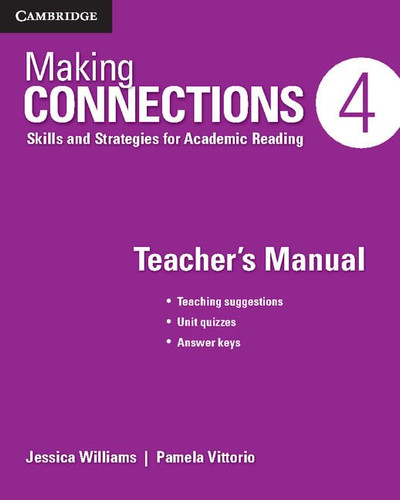 Making Connections Level 4 Teacher's Manual: Skills and Strategies