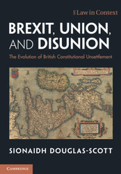 Brexit Union and Disunion (Law in Context)