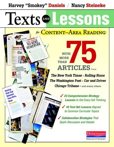 Texts And Lessons For Content-Area Reading