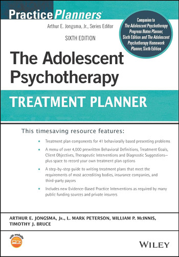 The Adolescent Psychotherapy Treatment Planner