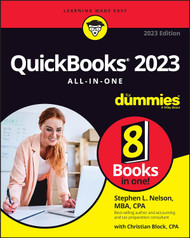 Quickbooks 2023 All-in-one for Dummies: 8 Books in One!