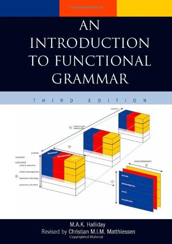 Introduction To Functional Grammar