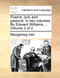 Poems Lyric and Pastoral. in Two Volumes. by Edward Williams Volume 2