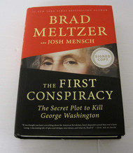 Autographed/Signed* the First Conspiracy by Brad Meltzer Hardcover