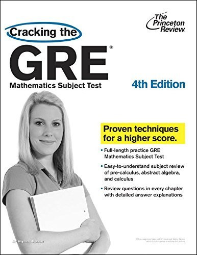 Cracking The Gre Mathematics Subject Test