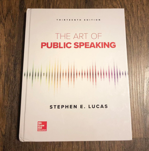 The Art of Public Speaking