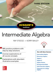 Schaum's Outline of Intermediate Algebra (Schaum's Outlines)