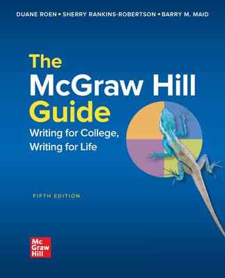 McGraw-Hill Guide Writing for College Writing for Life