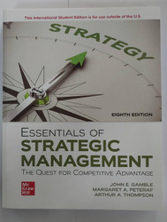 Essentials of Strategic Management: The Quest for Competitive