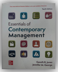 Essentials of Contemporary Management ISE