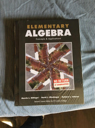 Elementary Algebra Concepts & Applications