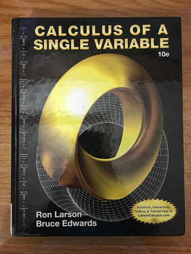 Calculus of a Single Variable